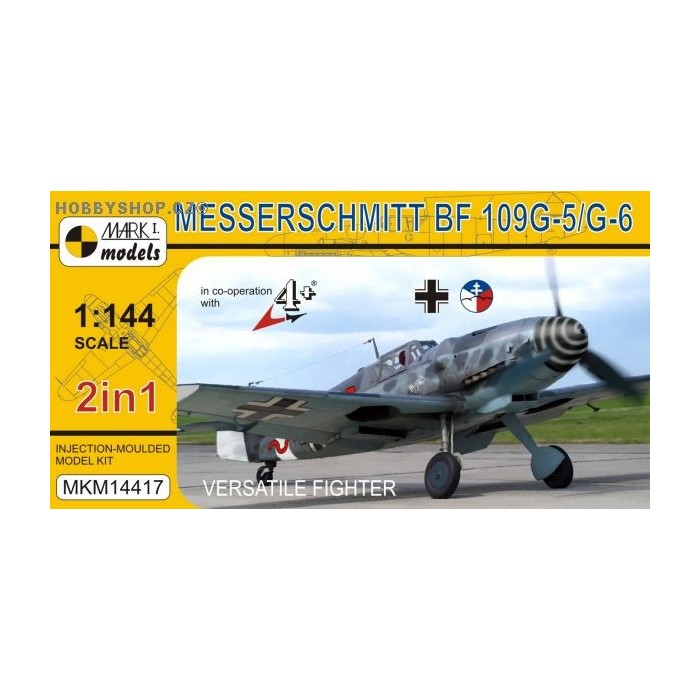Messerschmitt Bf 109G-5/6 2in1 - 1/144 kit - Hobbyshop.cz